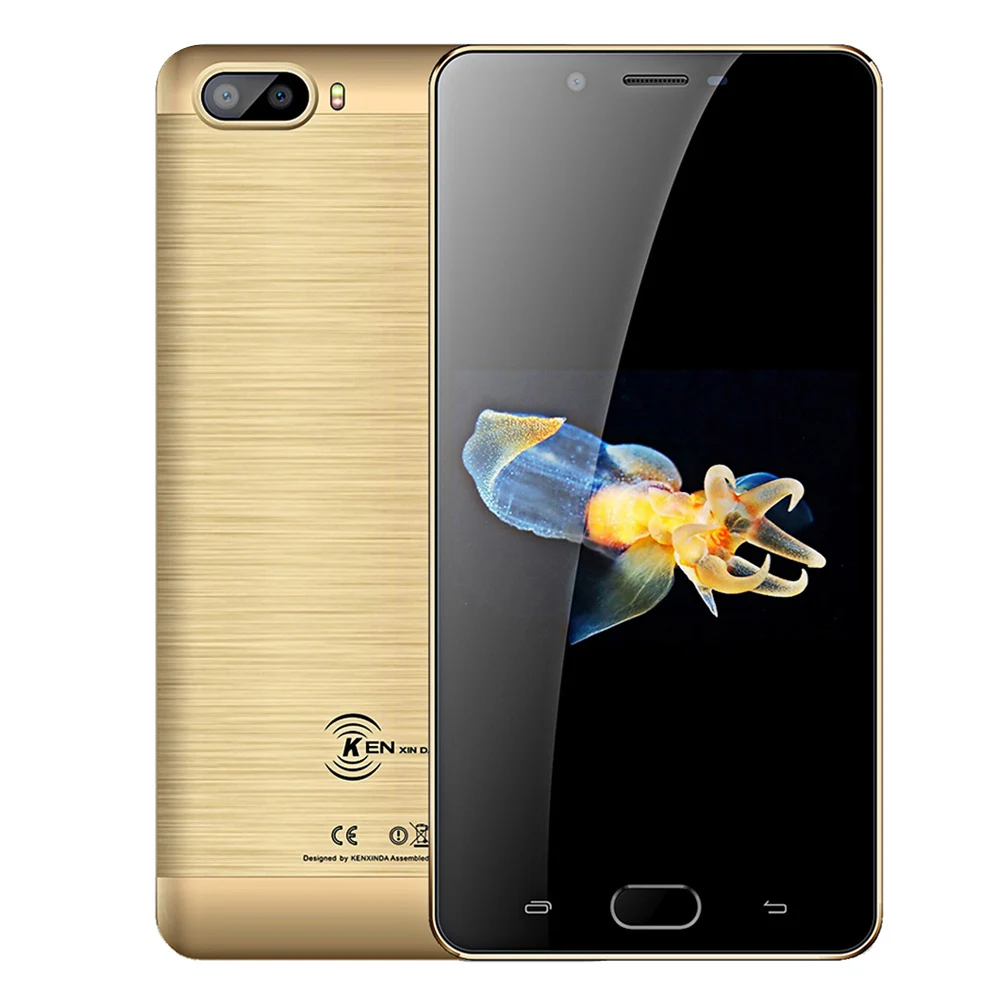 Смартфон KENXINDA S9 4G 5 дюймов Android 7 0 четырехъядерный процессор MTK6737 2 Гб ОЗУ 16 ПЗУ