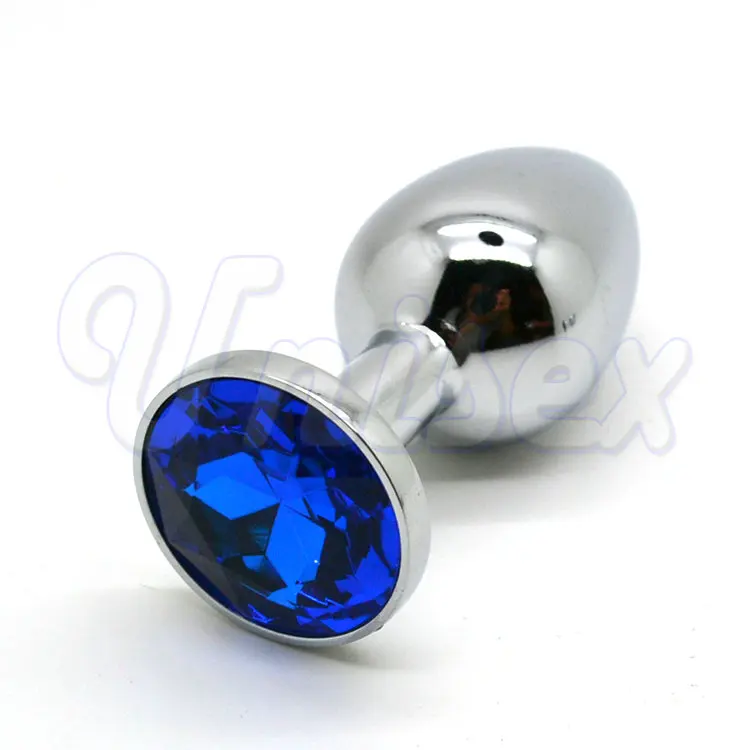 ( Medium Size ) Sparkle Jewelry Metal Butt Plug Unisex Sophisticated Sexy Anal Toys Adult Products | Красота и здоровье
