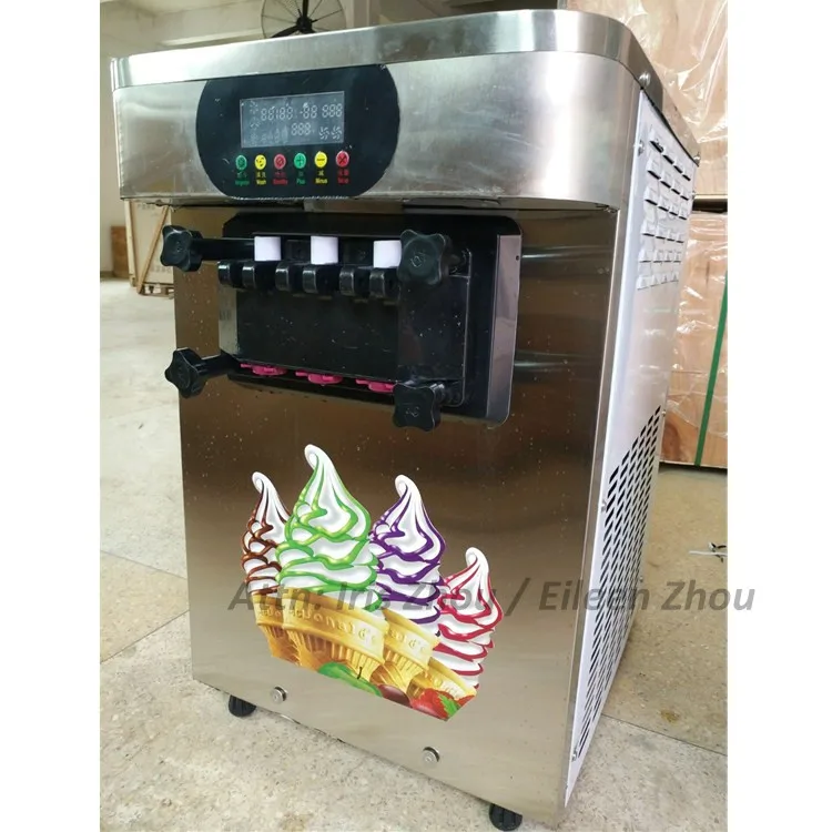 Горячая Распродажа 22L gelato настольный мини автомат для производства мягкого