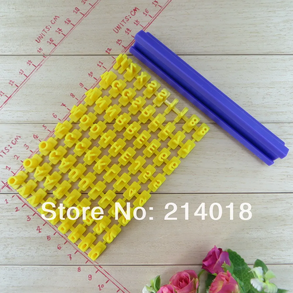 Торт для украшения печенья (co-010) форма пресс-форма алфавиты и в форме цифр резак |