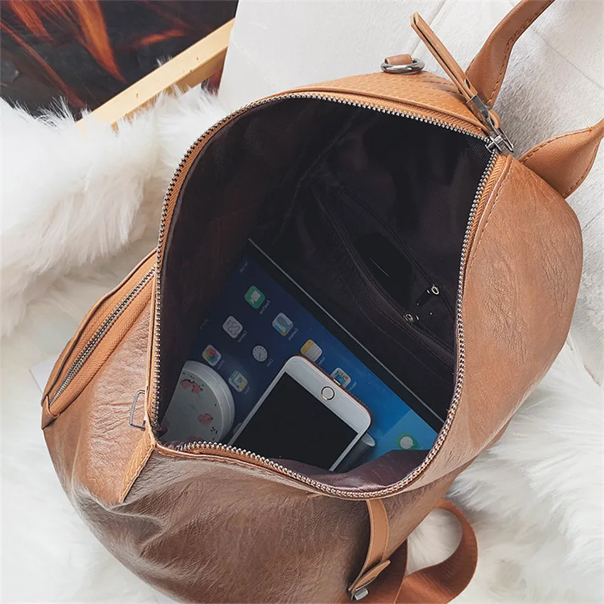 

TOYOOSKY 2019 Women Leather Backpacks Fashion Shoulder Bag Female High Quality Travel Backpack Mochilas School Bags For Girls