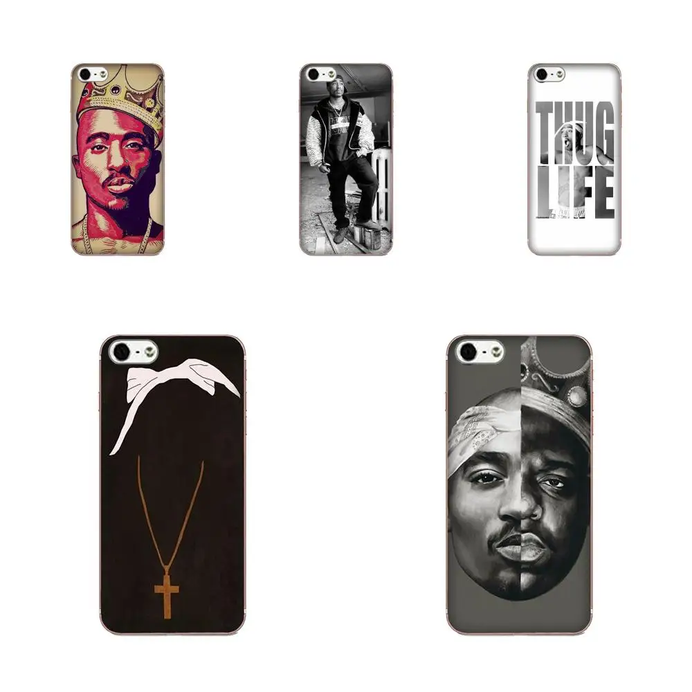 Для Huawei P7 Honor 4C 5A 5C 5X 6 6C 6A 6X 7 7X 8 9 V8 V10 Y3II Y5II Y6II G8 Play Lite чехол для телефона 2pac Tupac Shakur Rap