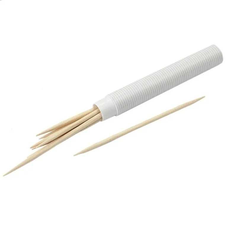 Комплект из 2 предметов Модная Портативная зубочистка коробка в виде Сигареты