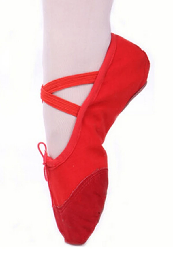 girls ballet shoes soft sole suede pad children for dancing ladies women red black white pink | Детская одежда и обувь