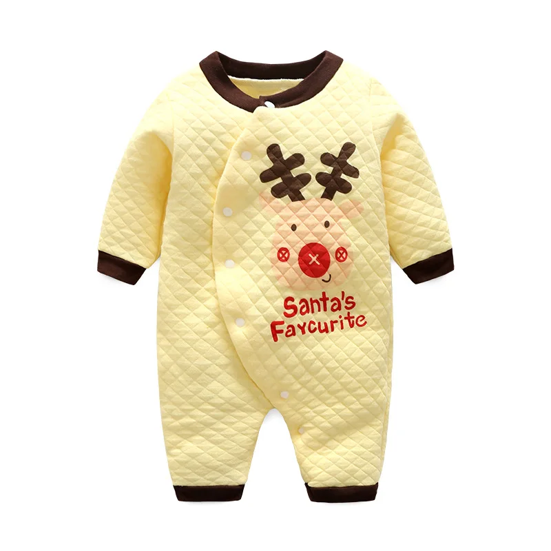 Детский комбинезон Модный для маленьких девочек Bebe хлопковый с длинными