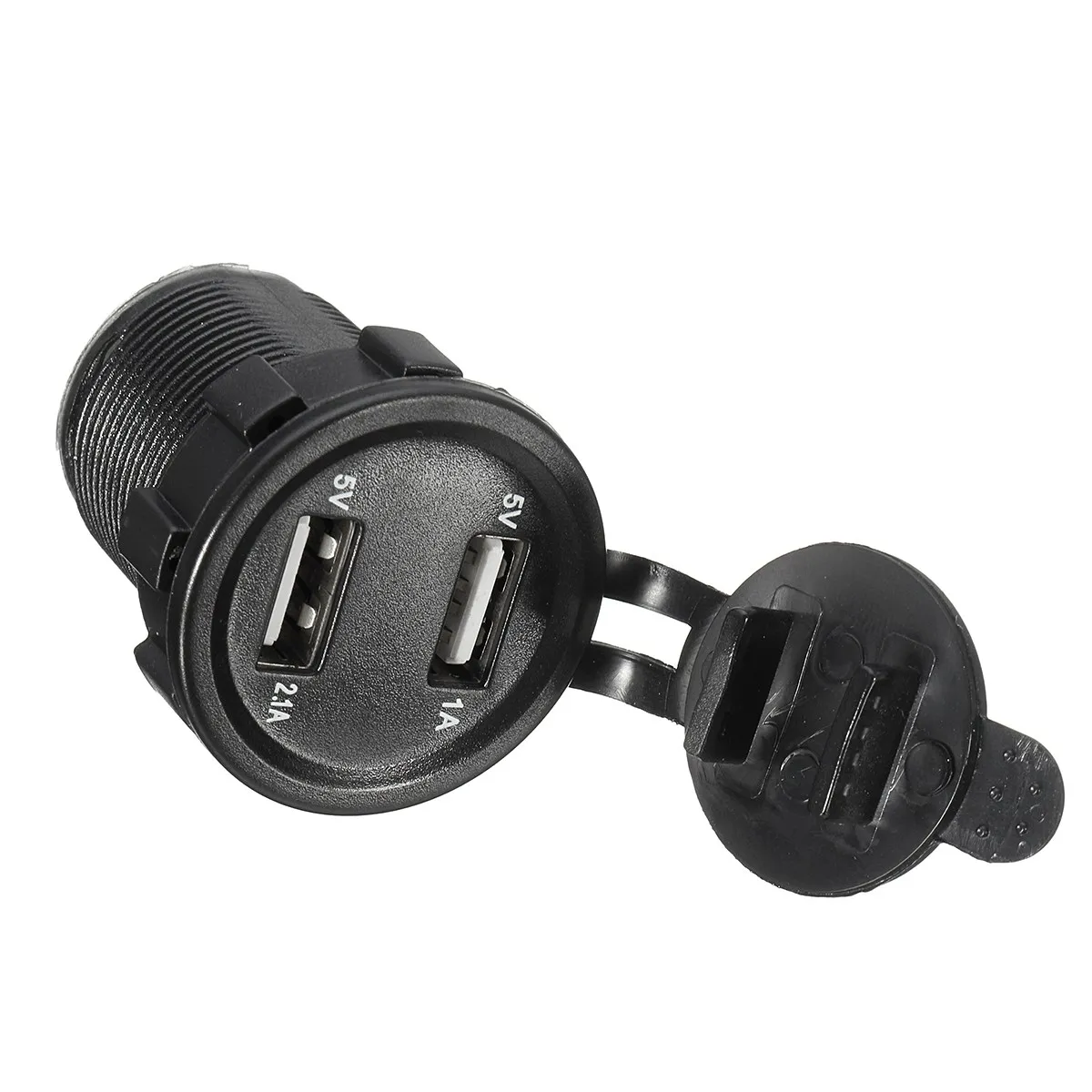 Mofaner 12V 4.2A двойной USB Мотоцикл Зарядное устройство розетка вольтметр светодиодный