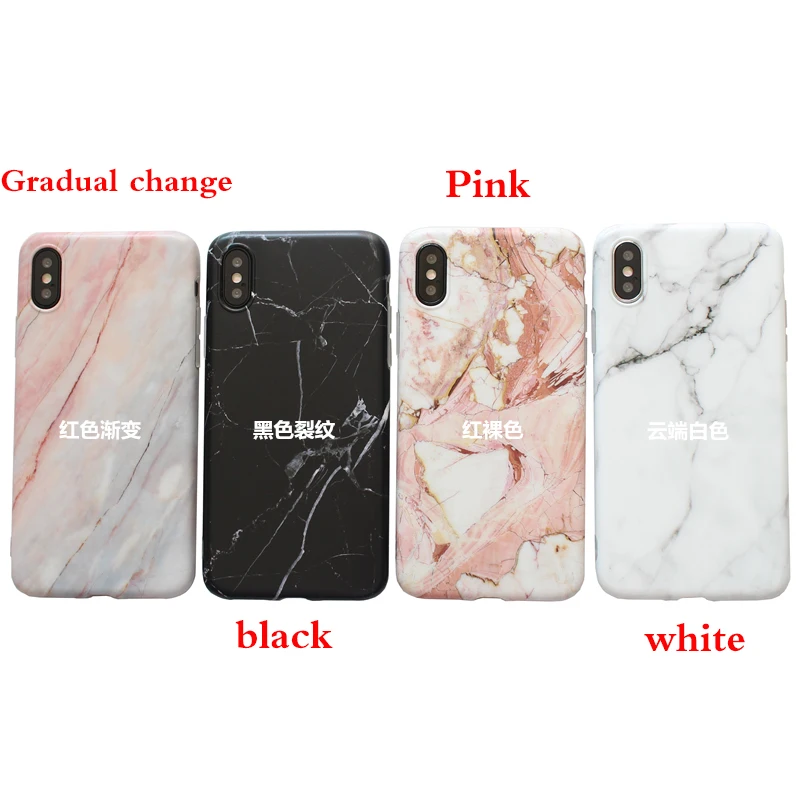 Мраморный чехол для Iphone 7 Силиконовый ТПУ Матовый чехлы 8 Plus X 6 6S роскошный Fundas Capa |