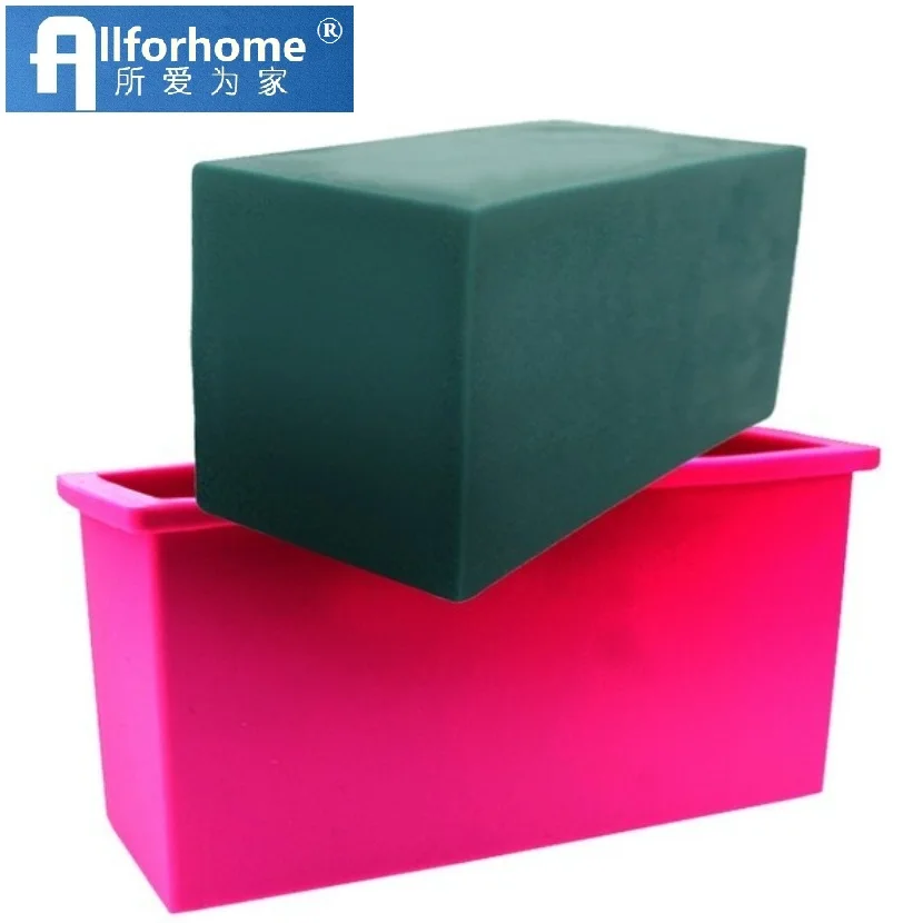 Прямоугольная силиконовая форма для мыла Cuboid шоколадного в форме свечи DIY