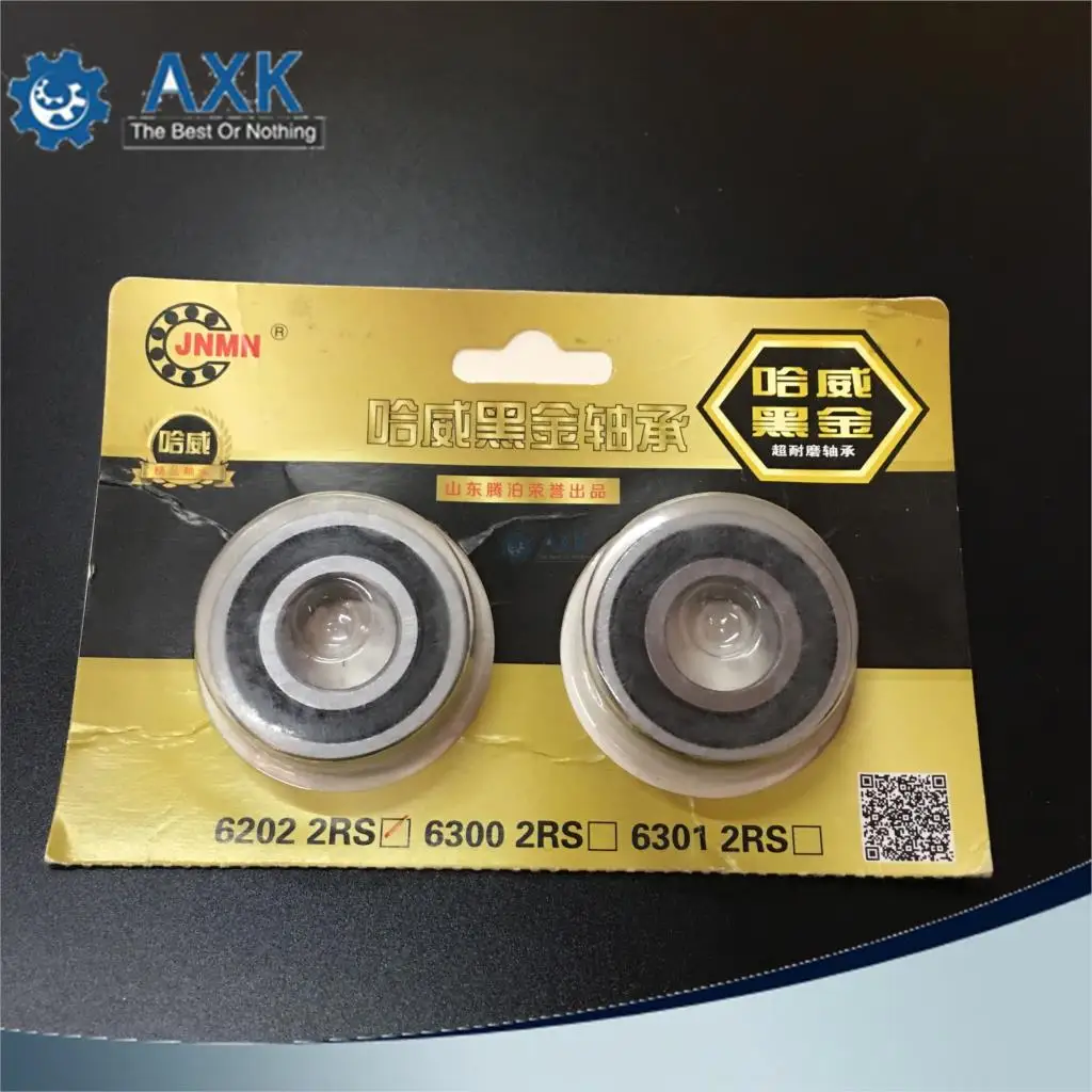 6202 RS JNMN 6000RS 6200RS 6201RS 6202RS 6300RS 6301RS подшипники шариковые подшипники с глубоким желобом EMQ качества мотоцикла bicycle6000 2RS 6200 2RS - Цвет: 6202 RS JNMN