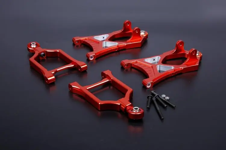 CNC all mental front and rear A arms for RV KM HPI BAJA 5B 5T 5SC | Игрушки и хобби