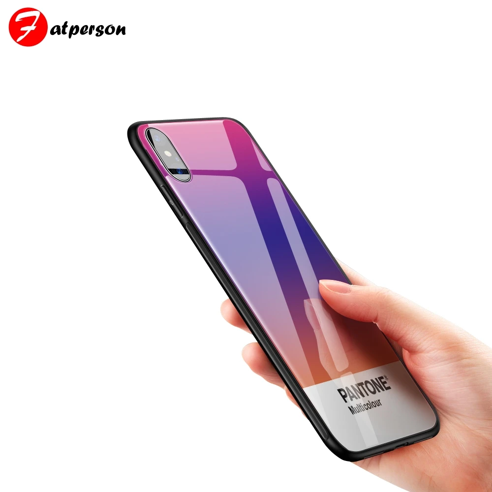 Чехол для телефона из закаленного стекла DIY Pantone iPhone 8 7X6 6S Plus на заказ 11 Pro XS MAX XR 5 5S SE
