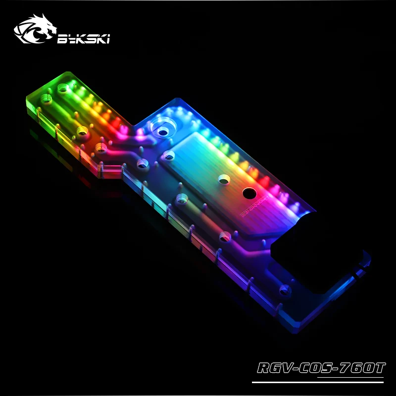 BYKSKI RGB прозрачный резервуар для воды Corsair 760T/780T компьютерная Замена резервуара