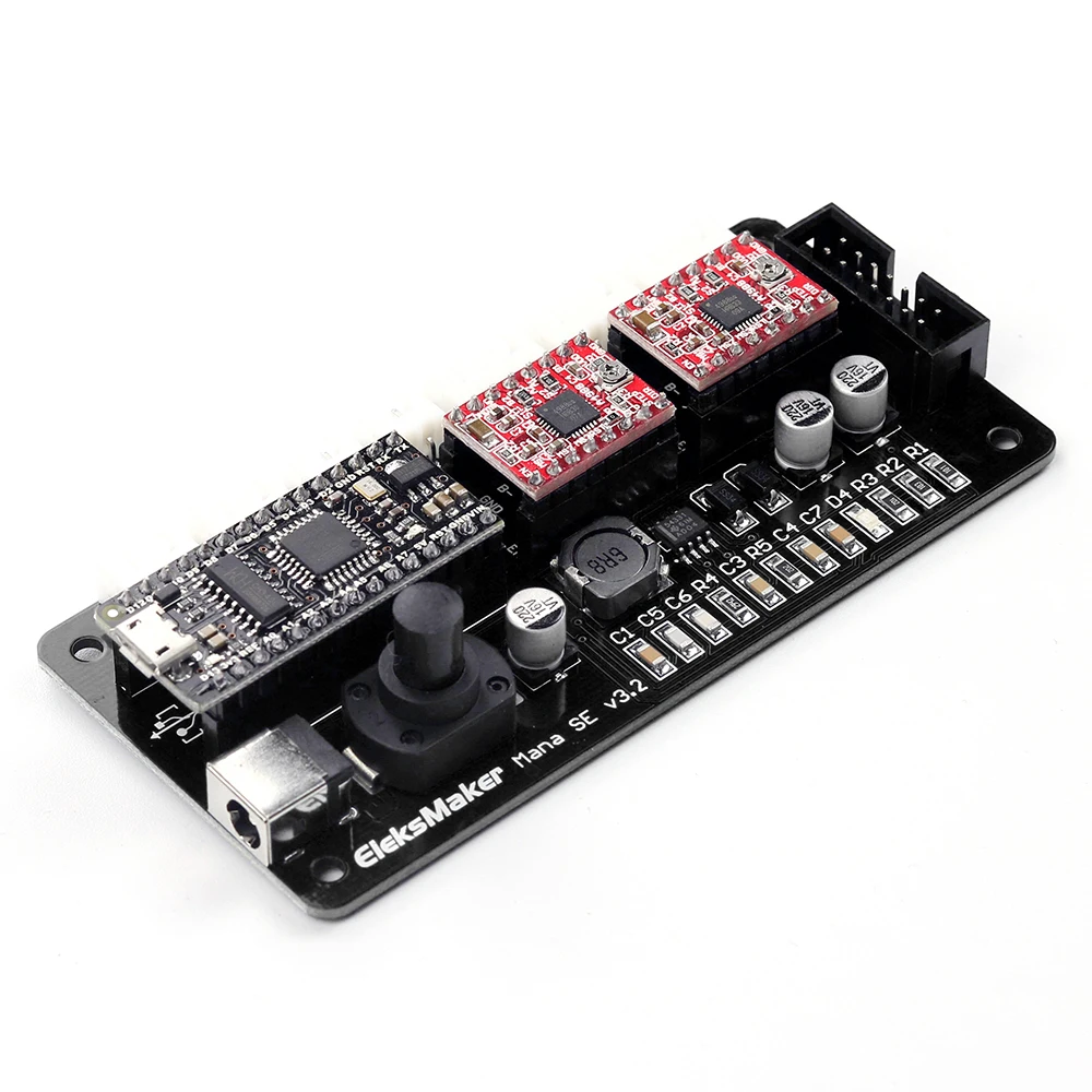 EleksMaker EleksMana SE XY 2 оси шаговый двигатель контроллер контроллера плата панель