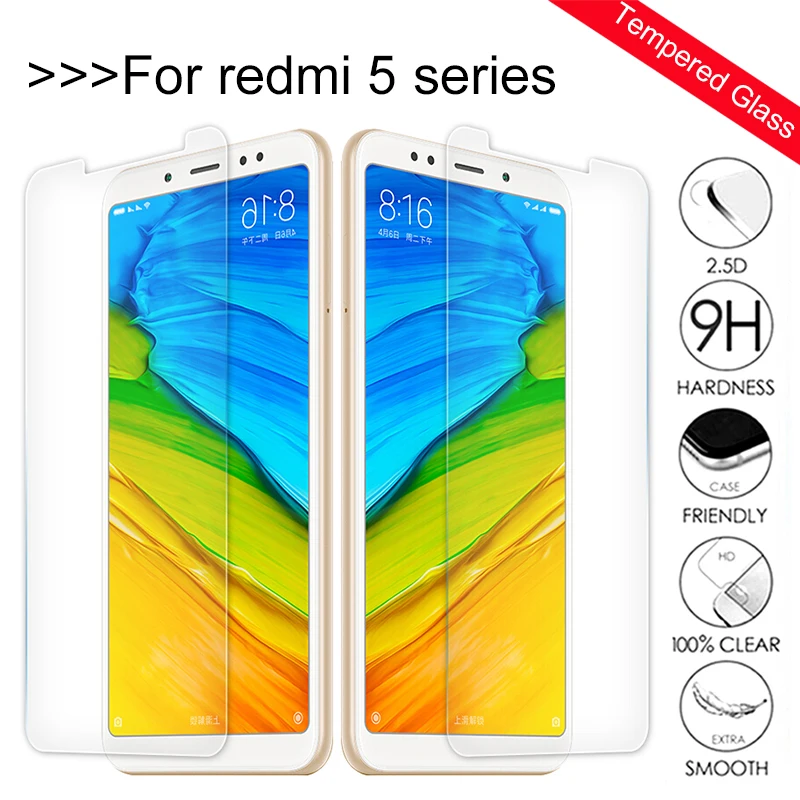 Защитное стекло для Xiaomi Redmi 5 plus закаленное xaomi xiomi 5A note защитная пленка|Защитные