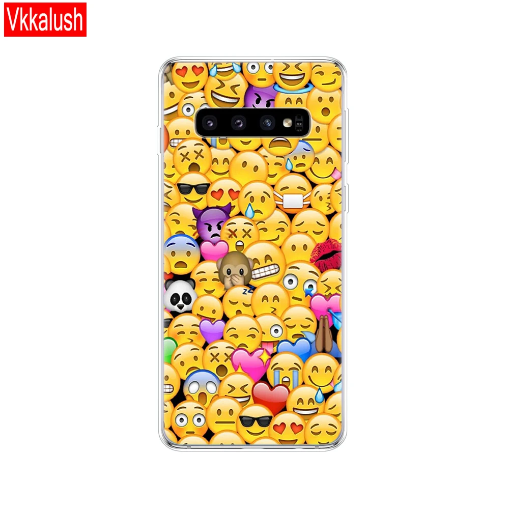 80246 Для samsung Galaxy S10 чехол S10Plus чехол Чехол из силикона и ТПУ для телефона с S10 E чехол на samsung S10 плюс G975F S 10 SM-G973F чехол - Цвет: 80246