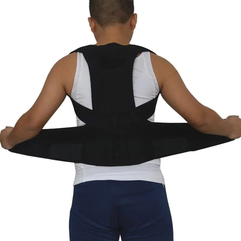 Горячая Распродажа регулируемый пояс для спины Поясничный массажный