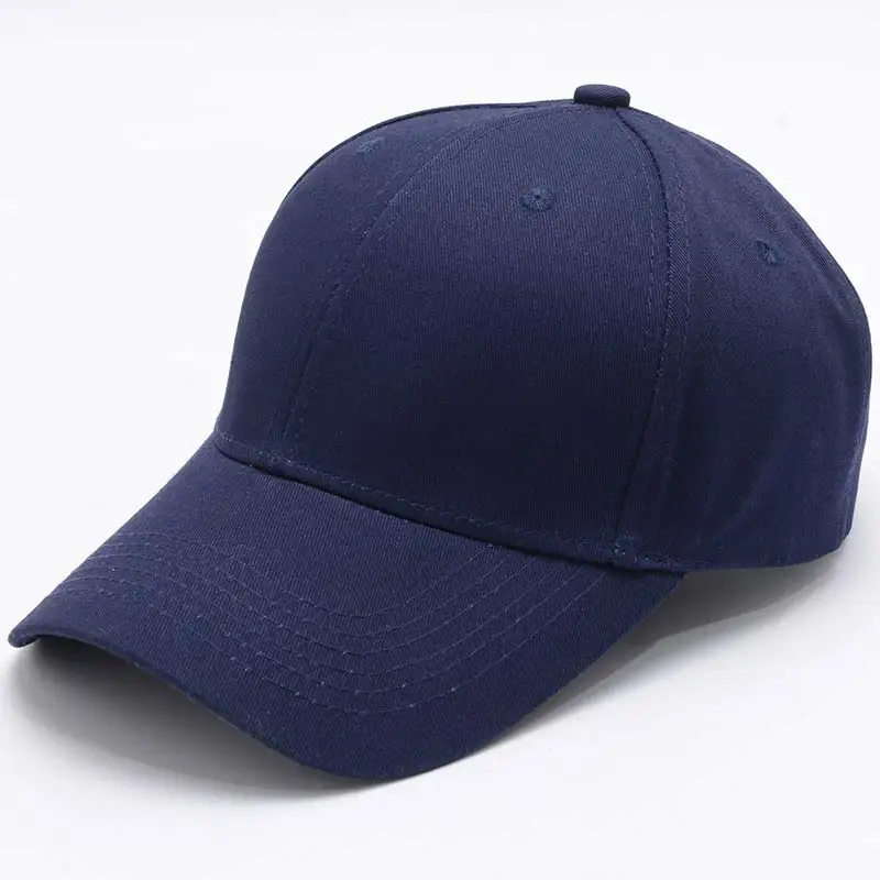 Classic Cotton Dad Hat Plain Cap Low 