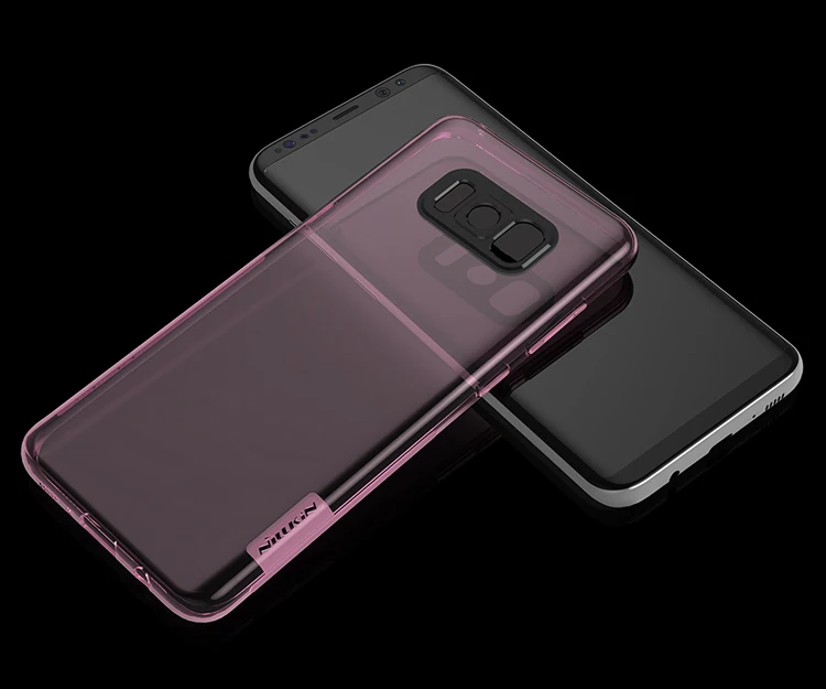 Для Samsung Galaxy S8 Nillkin TPU 0,6 мм 5," ультра тонкий чехол для телефона силиконовый чехол кристально прозрачный чехол для Samsung Galaxy S8 чехол