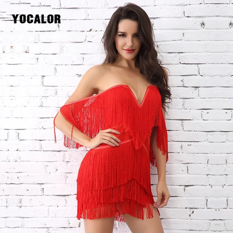 С открытыми плечами Vestidos пикантные белые кисточкой Кружево Одна деталь сбор