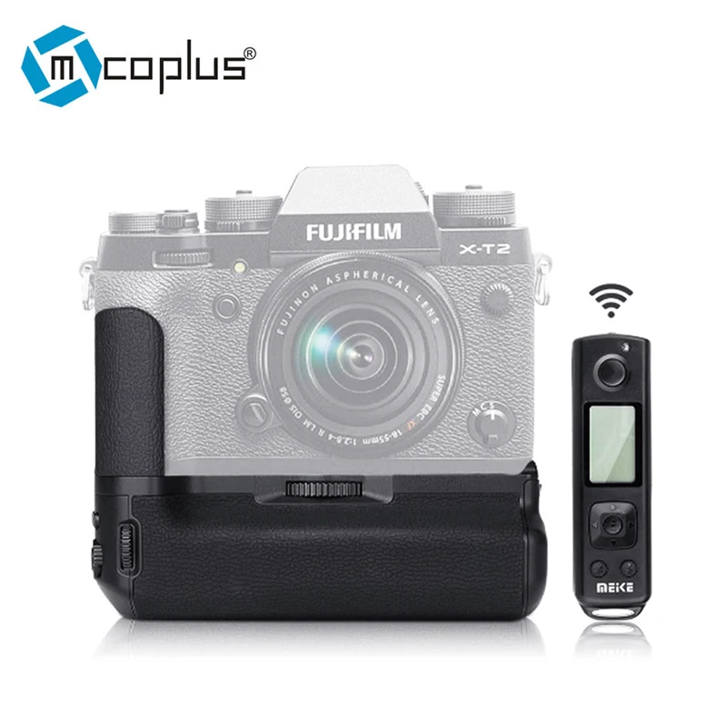 Вертикальный держатель для аккумулятора Meike MK XT2 Pro 2 4g беспроводное управление