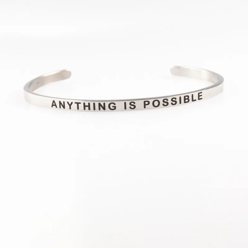 Вдохновляющие браслеты из нержавеющей стали в любом возможном случае с
