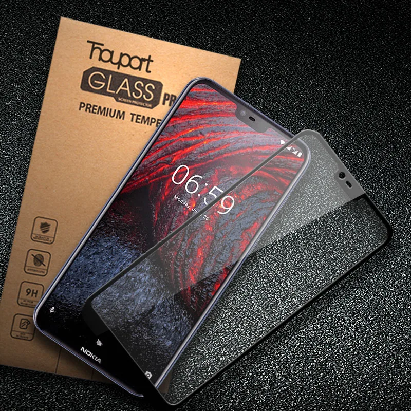 Стекло для Nokia 7 Plus 8 2 3 5 6 2018 1 защитная пленка стекла стекло X6|Защитные стёкла и