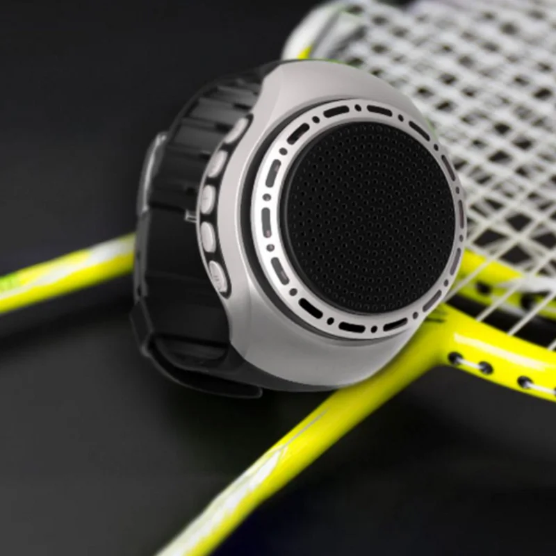Беспроводной Bluetooth часы динамик с микрофоном Поддержка TF карты FM радио браслет