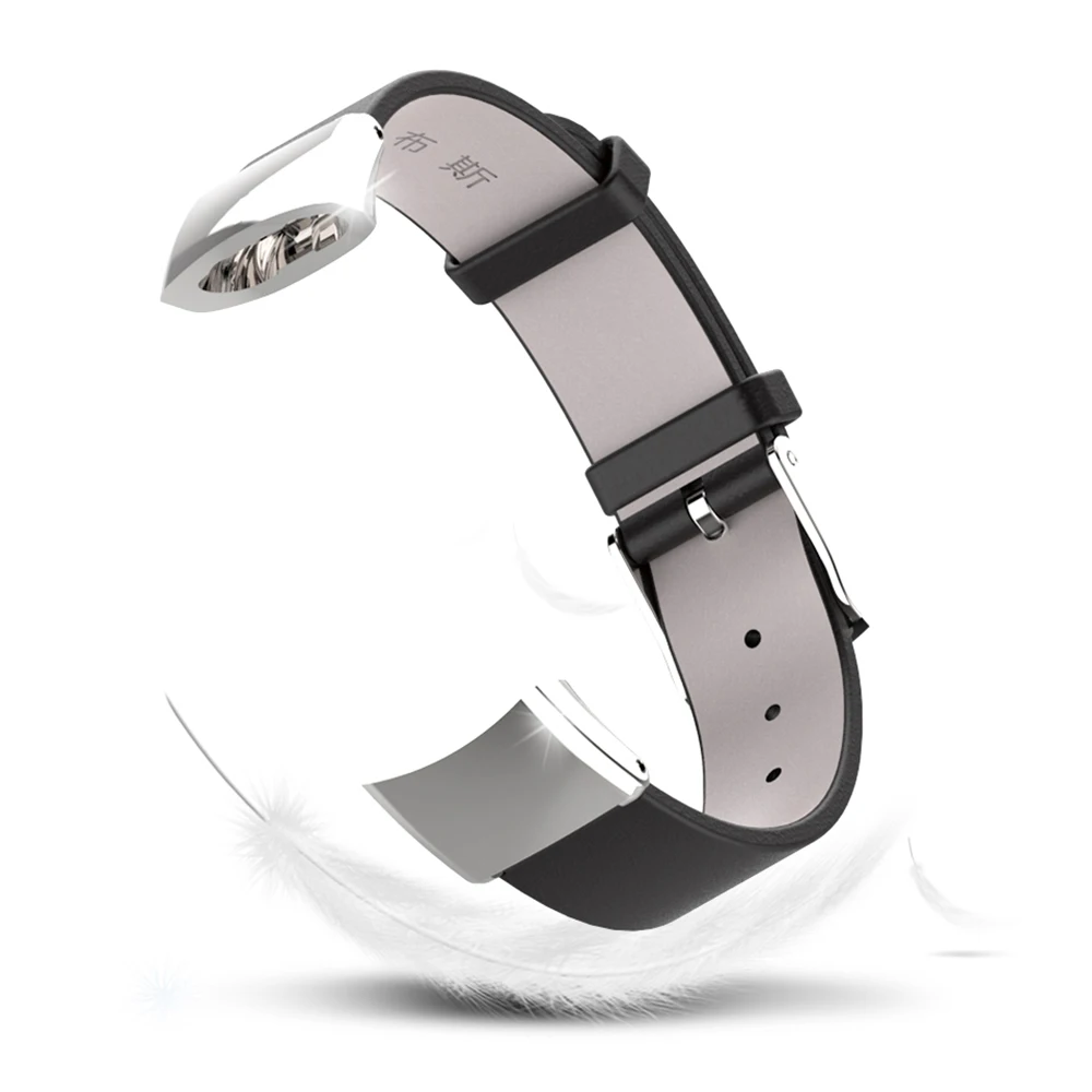 Ремешок из натуральной кожи для смарт браслета Honor band 3 мягкий сменный Браслет Huawei