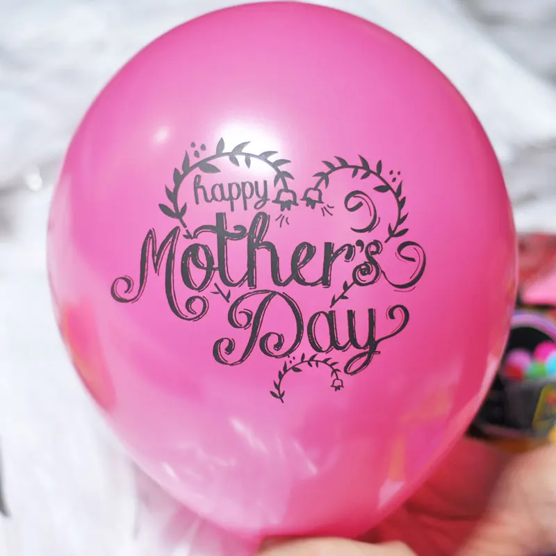 1000pcs/lot 12inch printed Mothers Day latex balloons Helium pearl color air Metalic ballons Party Decorations
1000pcs/lot 12inch printed Mothers Day latex balloons Helium pearl color air Metalic ballons Party Decorations