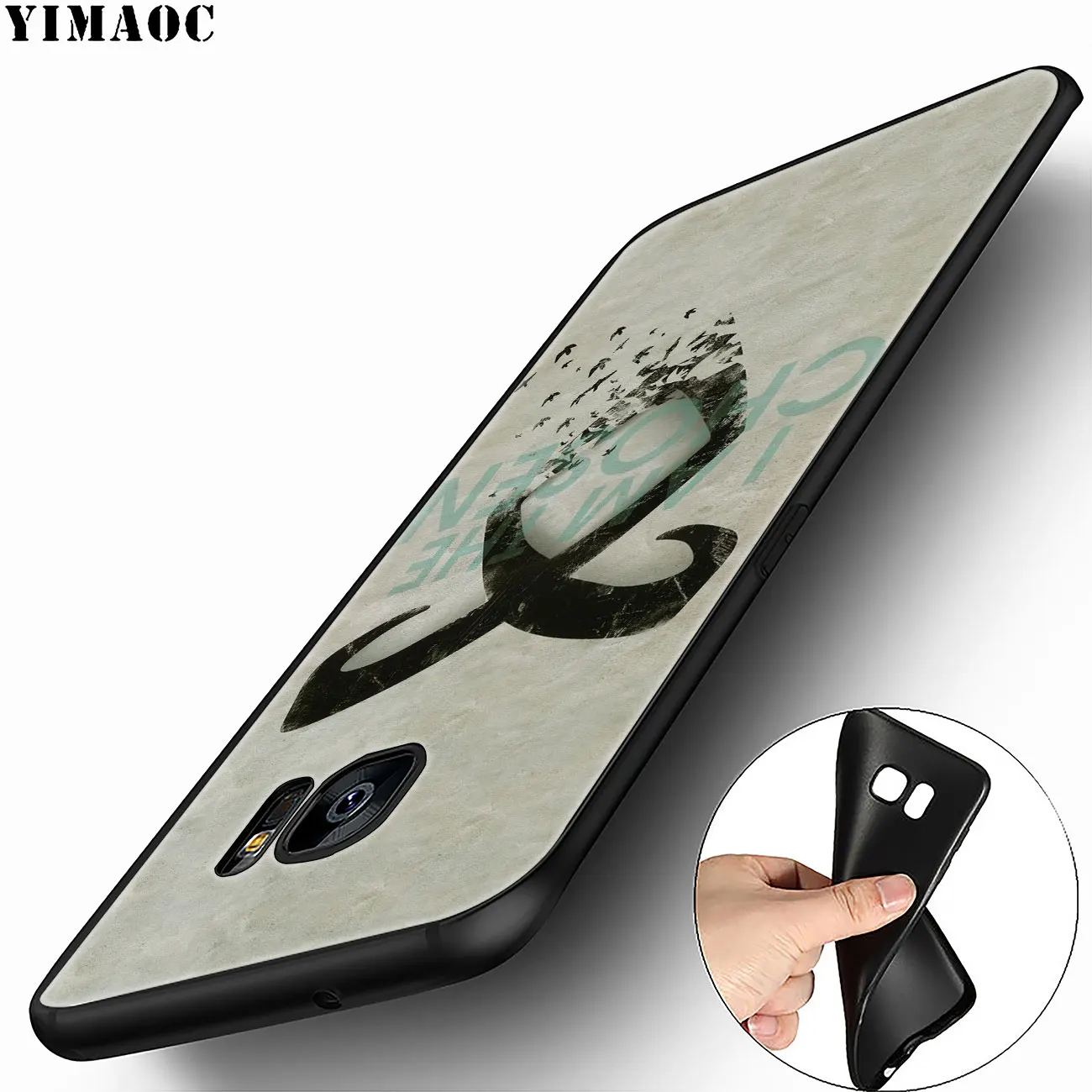 YIMAOC Mortal Instruments City Of Bones Soft Case for Samsung Galaxy A6 A9 A8 A7 2018 A3 A5 2016 2017 Note 9 8 10 Plus Lite | Мобильные