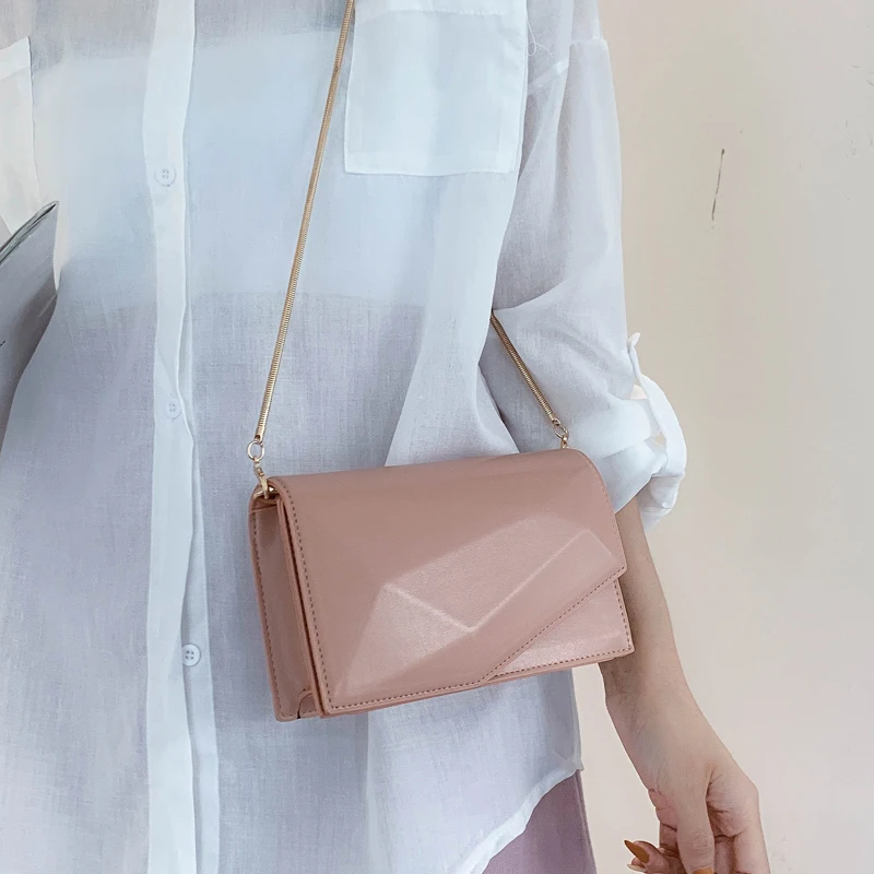 Chain Shoulder Bag Small Flap Bag Crossbody Messenger Bags For Women Luxury Leather Handbag Schoudertas Danes
