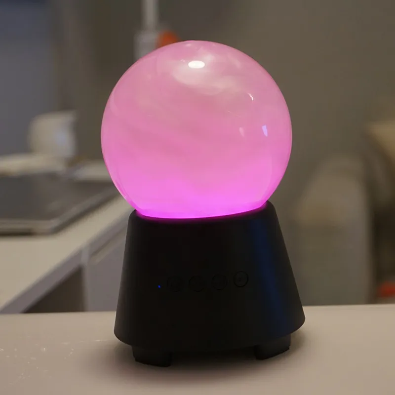 Волшебная многоцветная световая показ водная Сфера Bluetooth динамик Хрустальная
