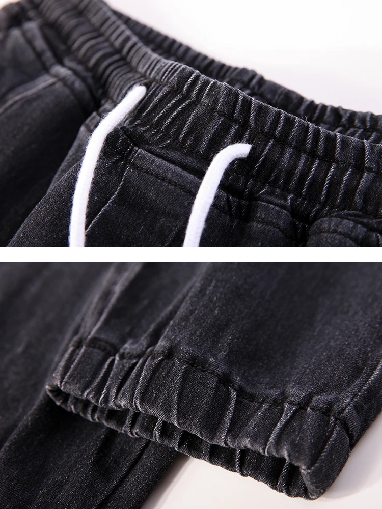 Пионерский лагерь Новый Для мужчин хлопка стрейч джинсы брюки Slim Fit джинсовые