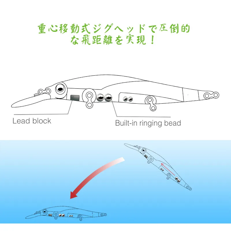 Tsurinoya Minnow рыболовная приманка 110 мм/14 7 г глубина погружения 1 5 м жесткая наживка