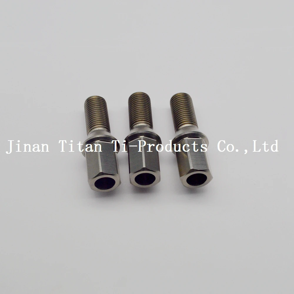 Автоматический Gr5 титановый Колесный болт для Audi VW Peugeot Citroen|titanium wheel bolts|wheel boltscar