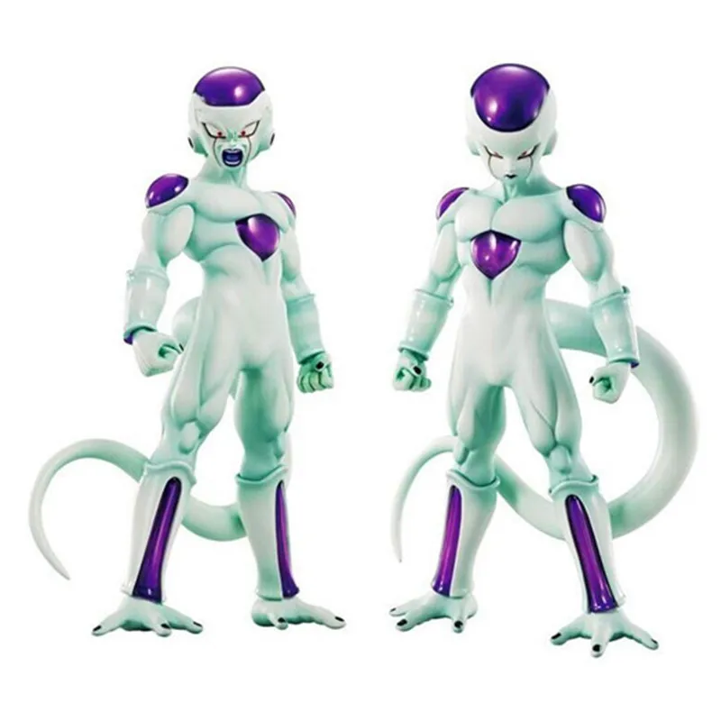 Новый аниме Dragon Ball Z белый Frieza Ultimate Body ПВХ фигурку DOD Супер Saiyan Goku конфронтации