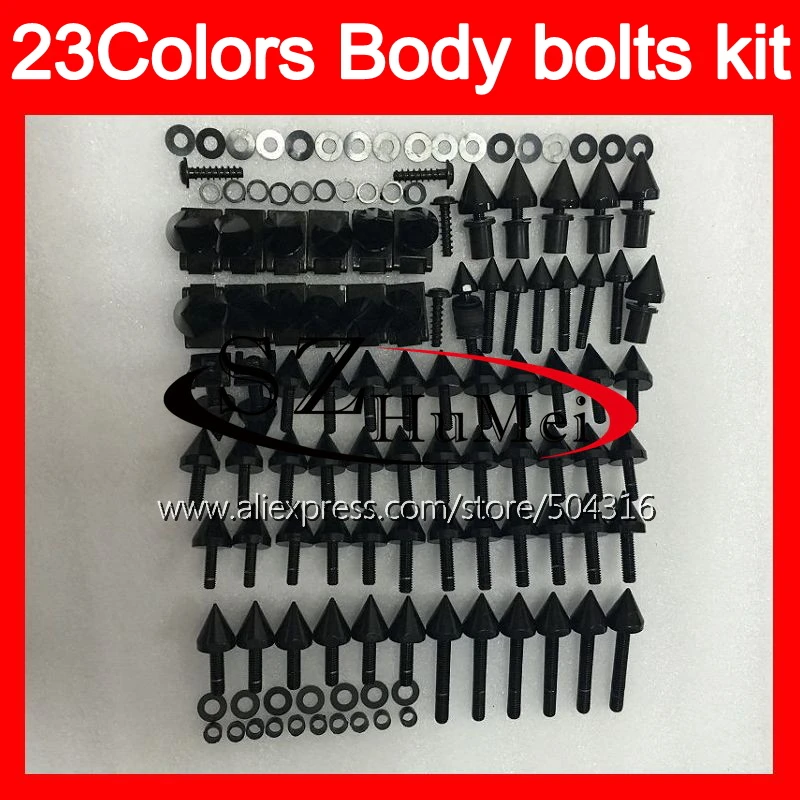 

Fairing bolts full screw kit For KAWASAKI NINJA ZX6R 07 08 ZX-6R ZX 6 R 07-08 ZX 6R ZX6R 2007 2008 Windscreen bolt screws Nuts