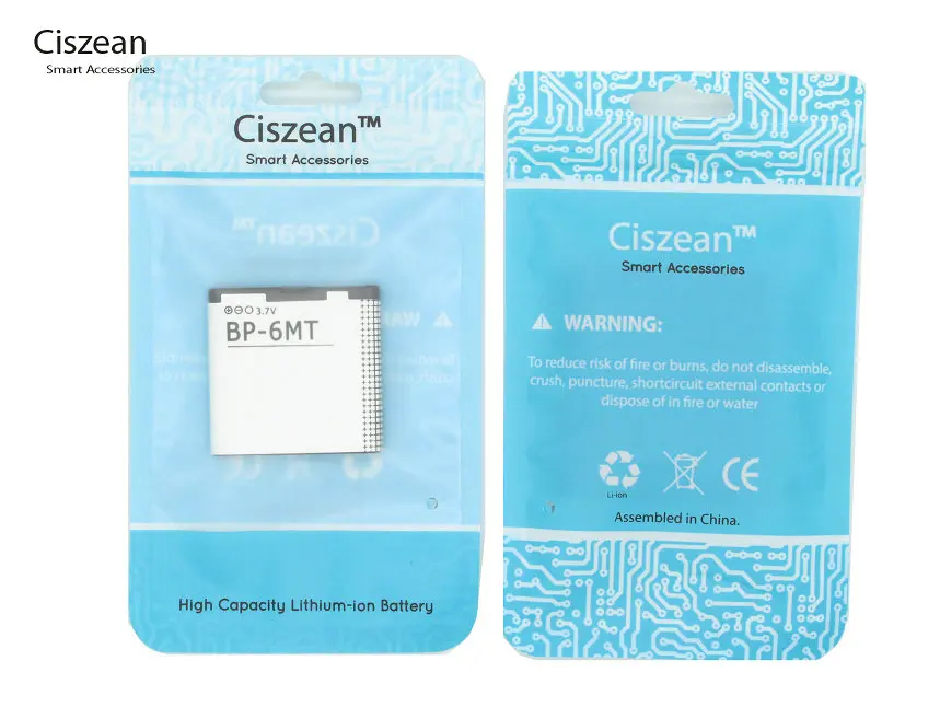 Ciszean BP-6MT BP6MT BP 6MT 1050 мАч Сменный аккумулятор для телефона + ЖК-зарядное устройство