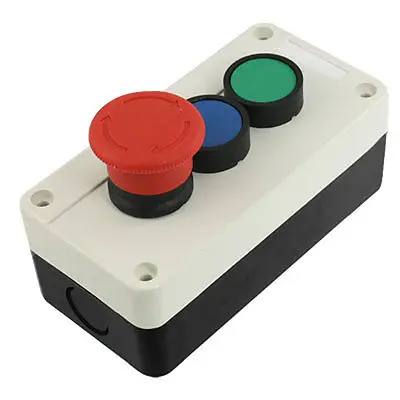 

AC 400V 10A 2NO 1NC Self Locking Momentary Mushroom Head Push Button Switch