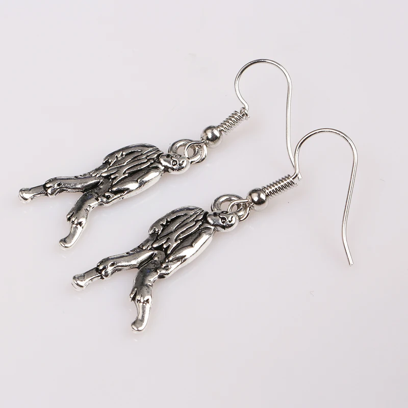 Террор фильм The Walking Dead Зомби Серьги|zombie earrings|earrings earringmovie earrings |