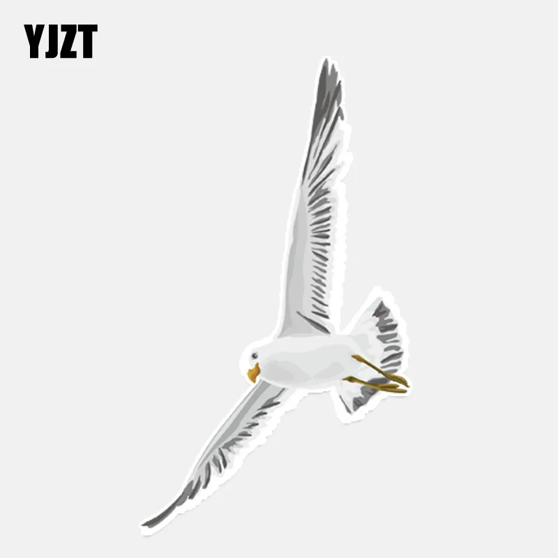 

YJZT 9,2*16,2 см красивая птица полет ПВХ Декор автомобиль наклейка бампера окно автомобиля 11A0194