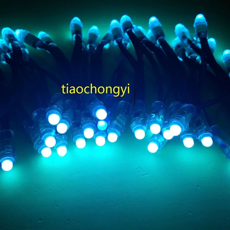 1000pcs-50PCS/ 1set WS2811 RGB Full Color 12mm Pixels digital Addressable LED String DC 5V | Лампы и освещение