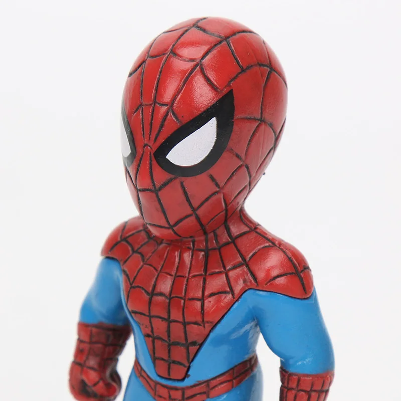 8-10 см Упаковка из 6 игрушки Marvel Мстители Бесконечность войны танос Железный человек Человек-паук ПВХ Фигурки Халк Черная пантера модель Тора