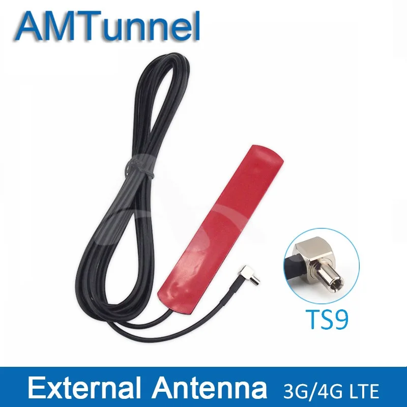 4G LTE Wi Fi антенна 3G патч 700 2600 МГц TS9 Мужская Внешняя с удлинительным кабелем 3 м для