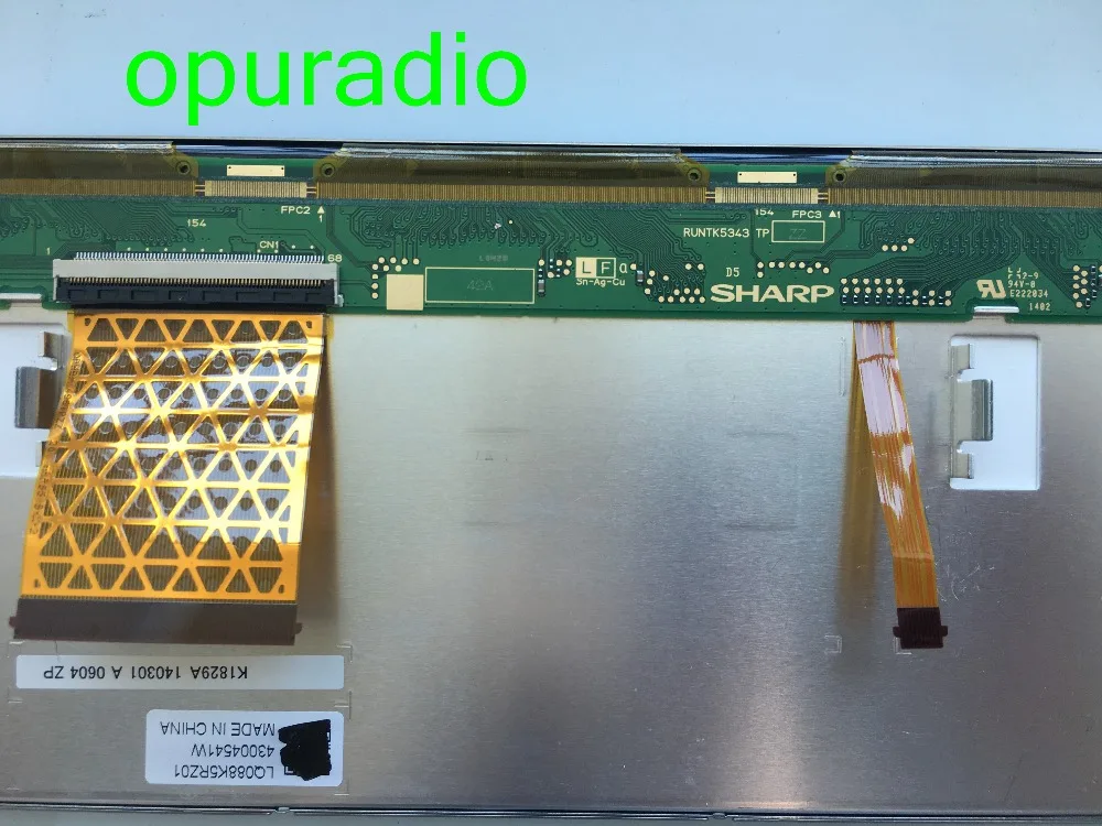 Оригинальный ЖК дисплей Sharpp 8 дюйма LQ088K5RZ01 экран BM 937087001 для Bmw CID F25 X3 2015