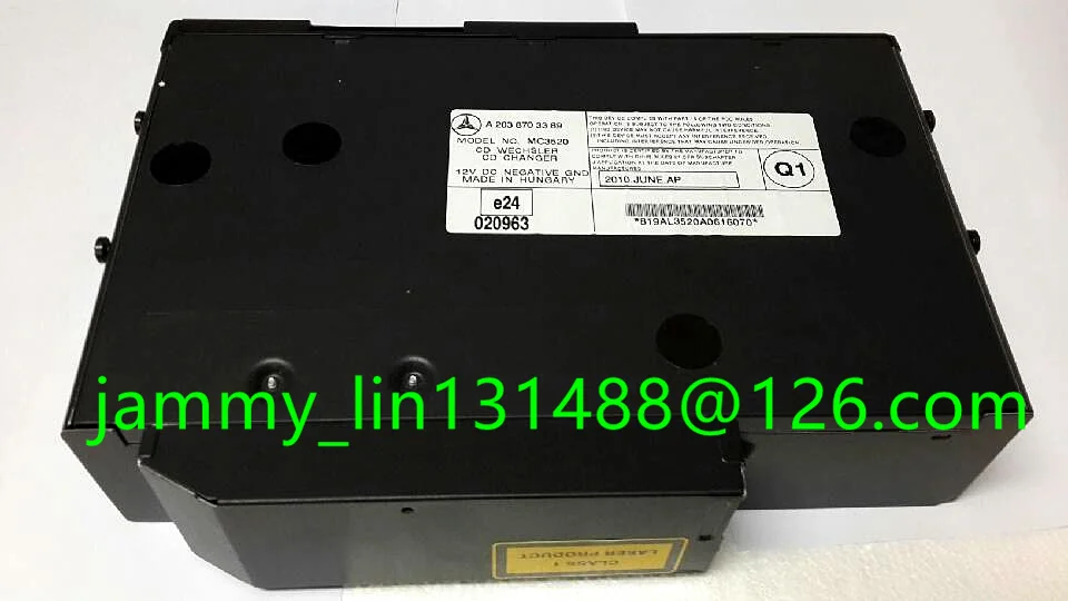 Бесплатная доставка EMS/DHL Alpine 6 CD changer A2038703389 класс 1 лазерный продукт для Mercedes W220 S430