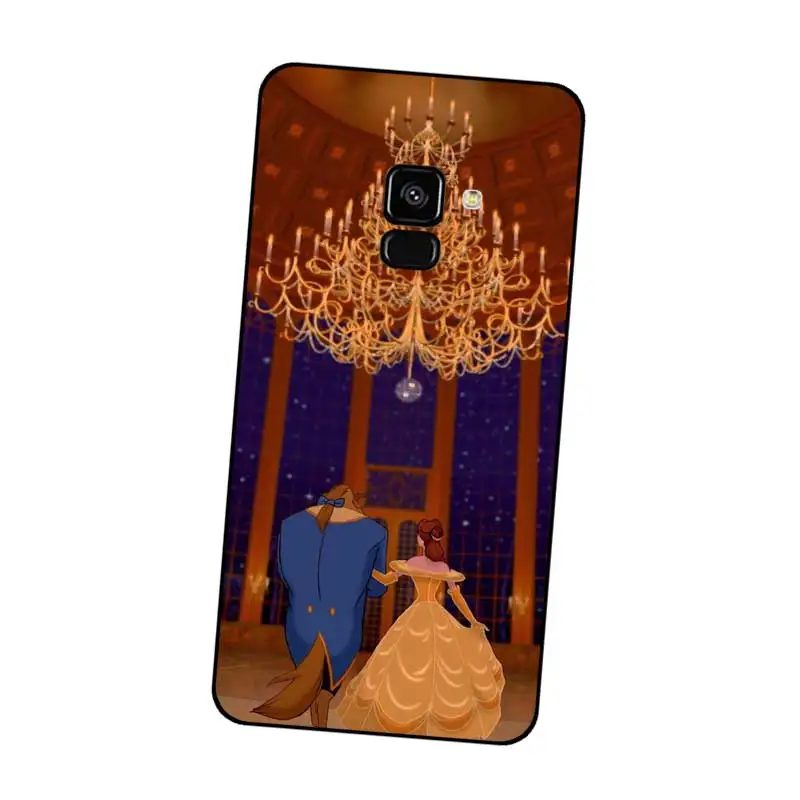 P012 Красота Зверь Черный силиконовый чехол для Samsung Galaxy J2 J3 J4 J5 J6 J7 J8 Pro Plus Prime 2018 2017 |