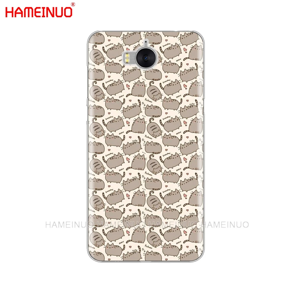 HAMEINUO Милый Забавный чехол для сотового телефона с котами huawei honor 3C 4X 4C 5C 5X 6 7 Y3 Y6 Y5 2