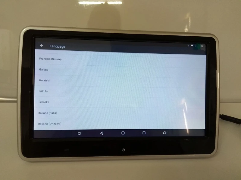 10,1 дюймов Автомобильный подголовник монитор Система Android 6.0.1 с wifi ips сенсорный экран MP5 плеер с USB/SD/Bluetooth/динамик