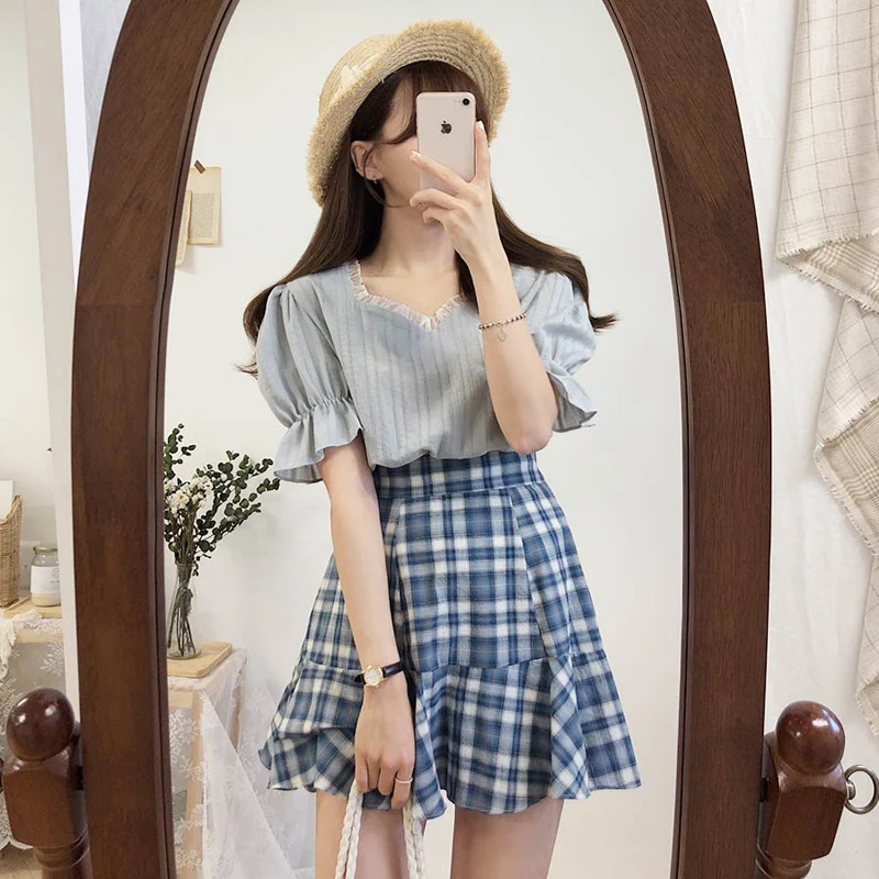 Новая белая рубашка femme Женские топы с коротким рукавом кружевная вышивкой